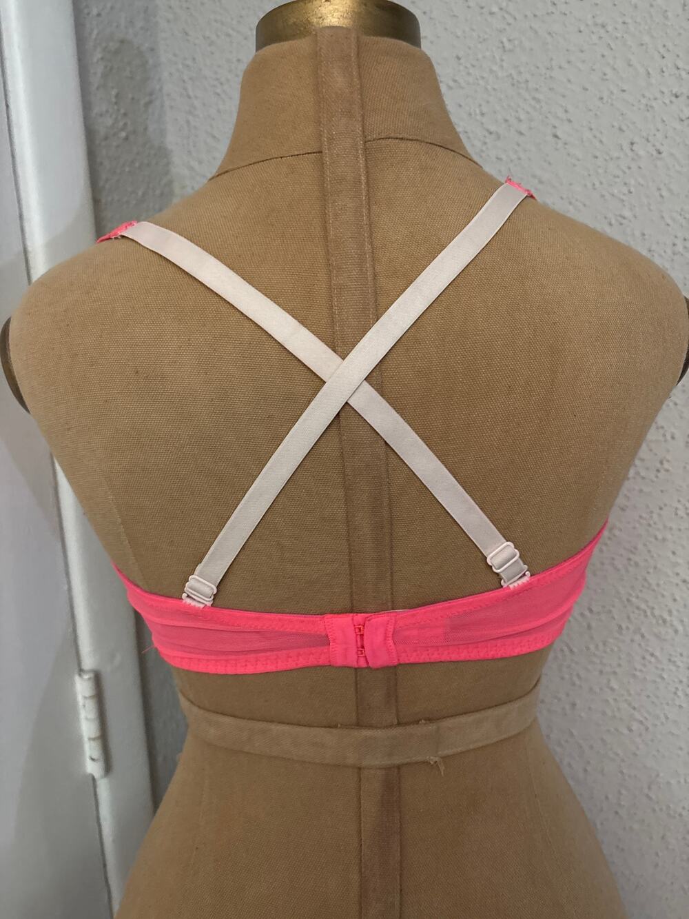 PINK Victoria Secret Lace Push-up Bra 34D Cozy Comfy Cottagecore Coquette Girl